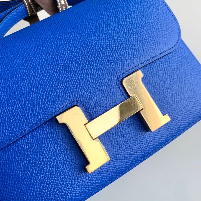 H**mes constance epsom leather-19cm