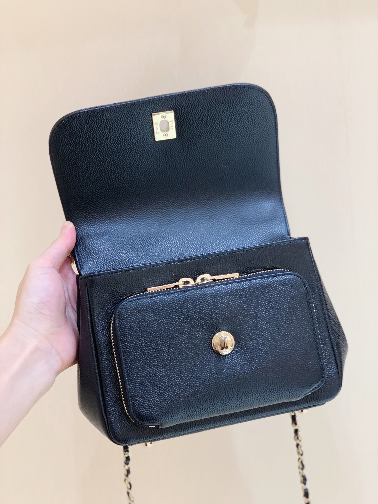 Ch@nel Flap Bag-25x21x7CM