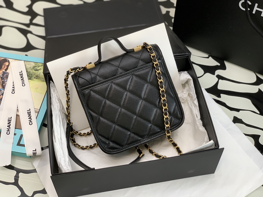 Ch@nel Flap Bag-17*20.5*6CM