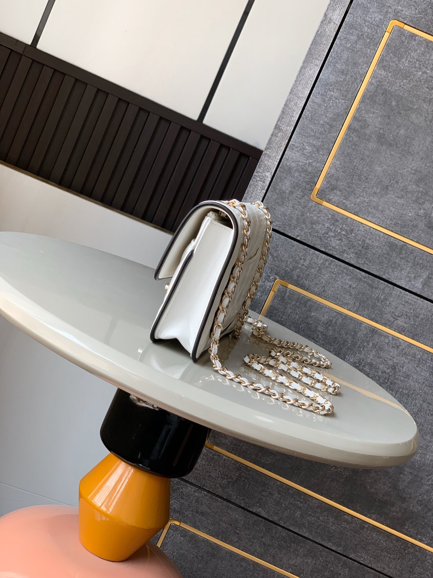 Ch@nel Flap Bag-12.3*19.2*3.5CM