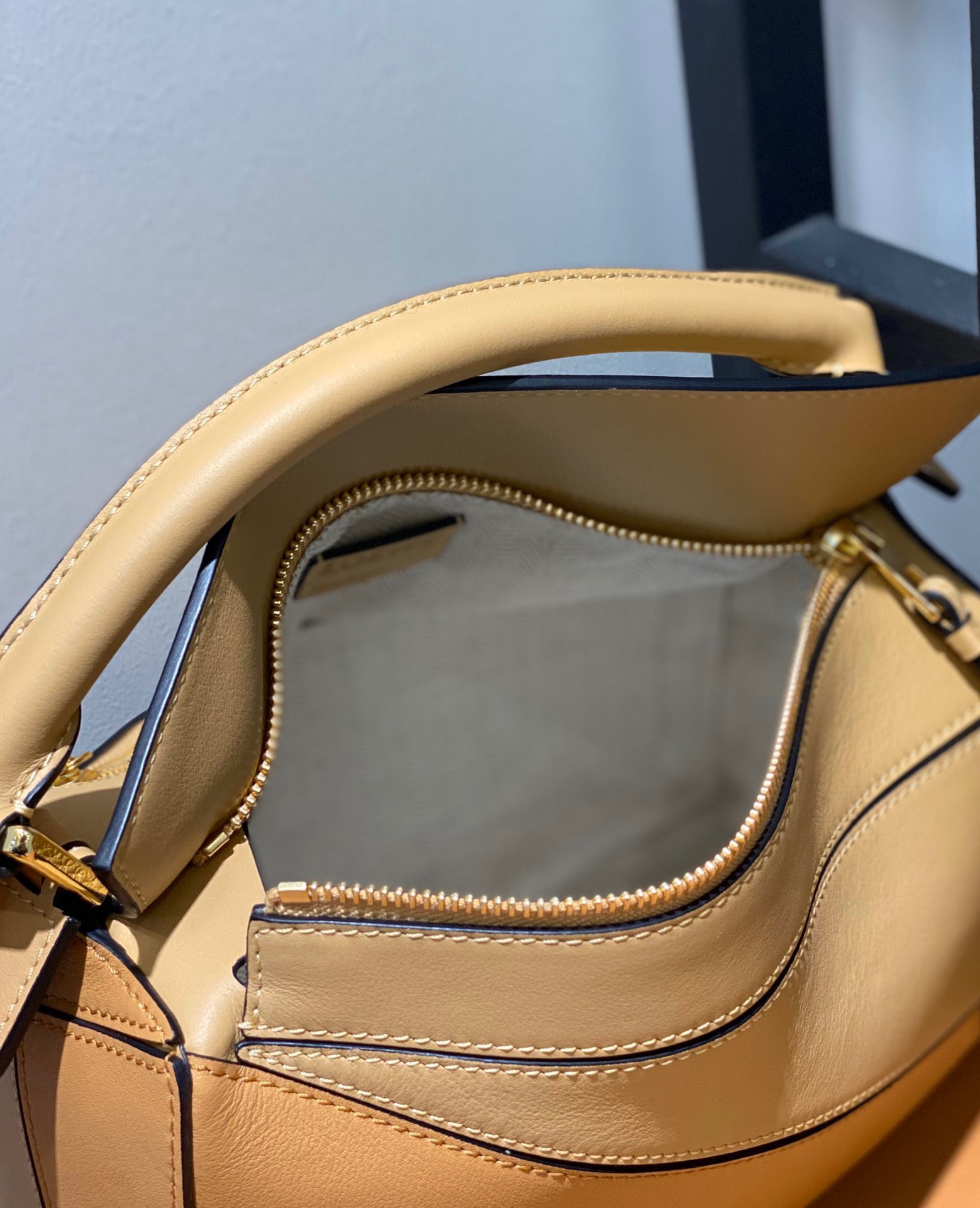 L0ew* puzzle small bag-24*10*14cm