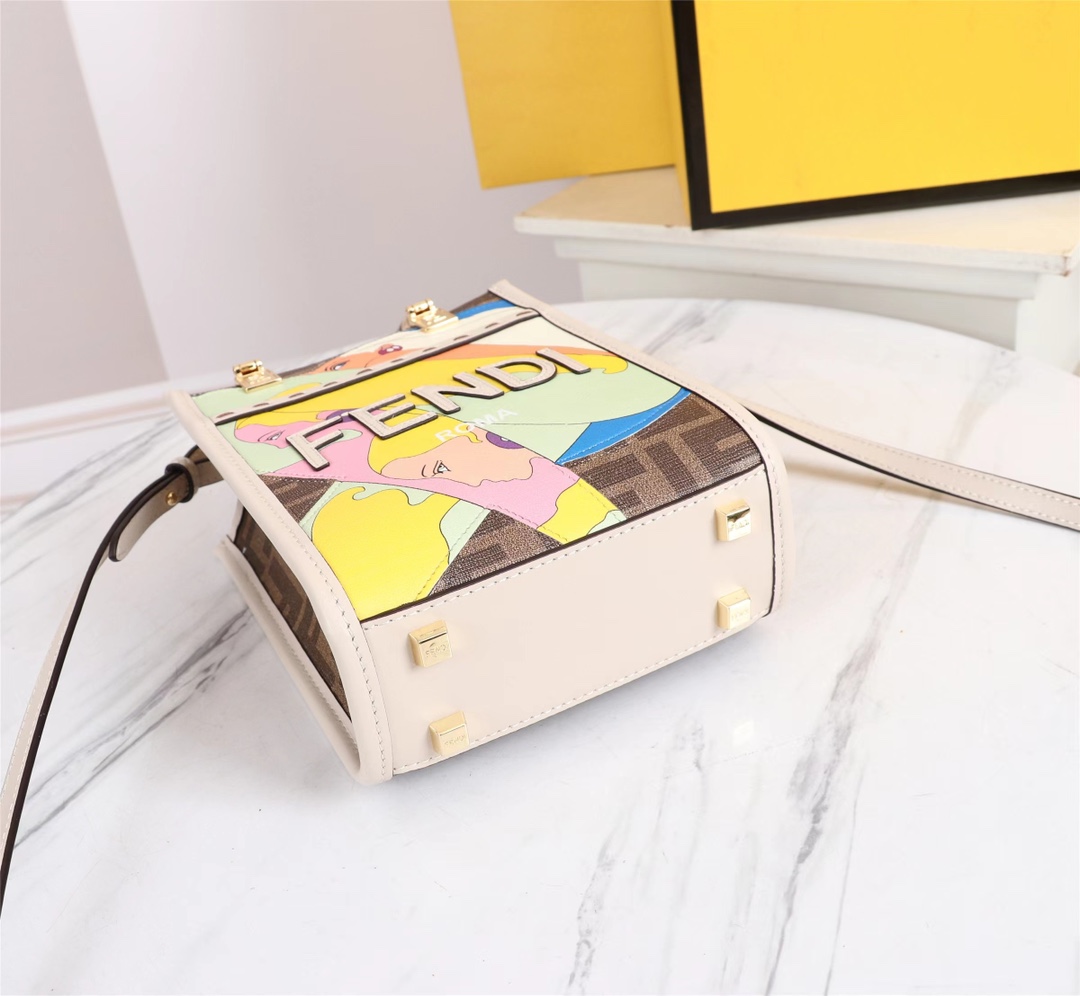 F**di mini tote bag-13*18*6.5cm