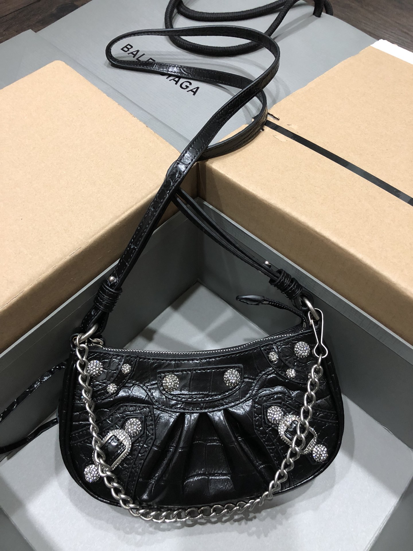 Balenciag Mini Le Cagole Handbags-20*11*4CM