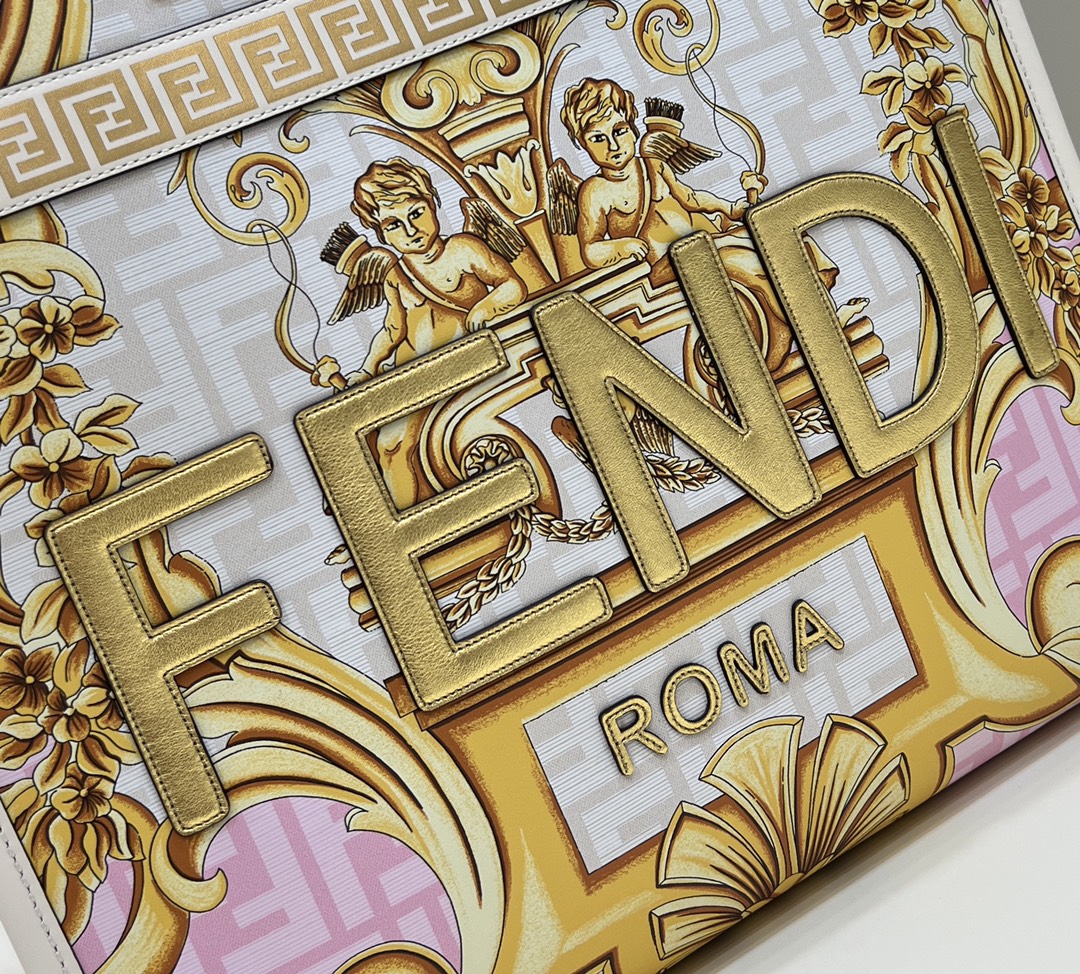 F**di & versace tote-36*17*31cm