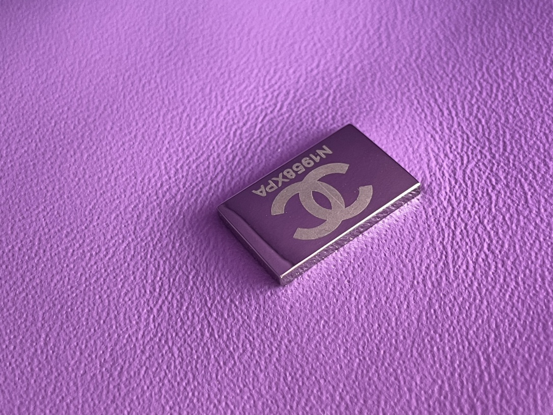 Ch@nel Flap Bag-Lambskin Leather-25CM