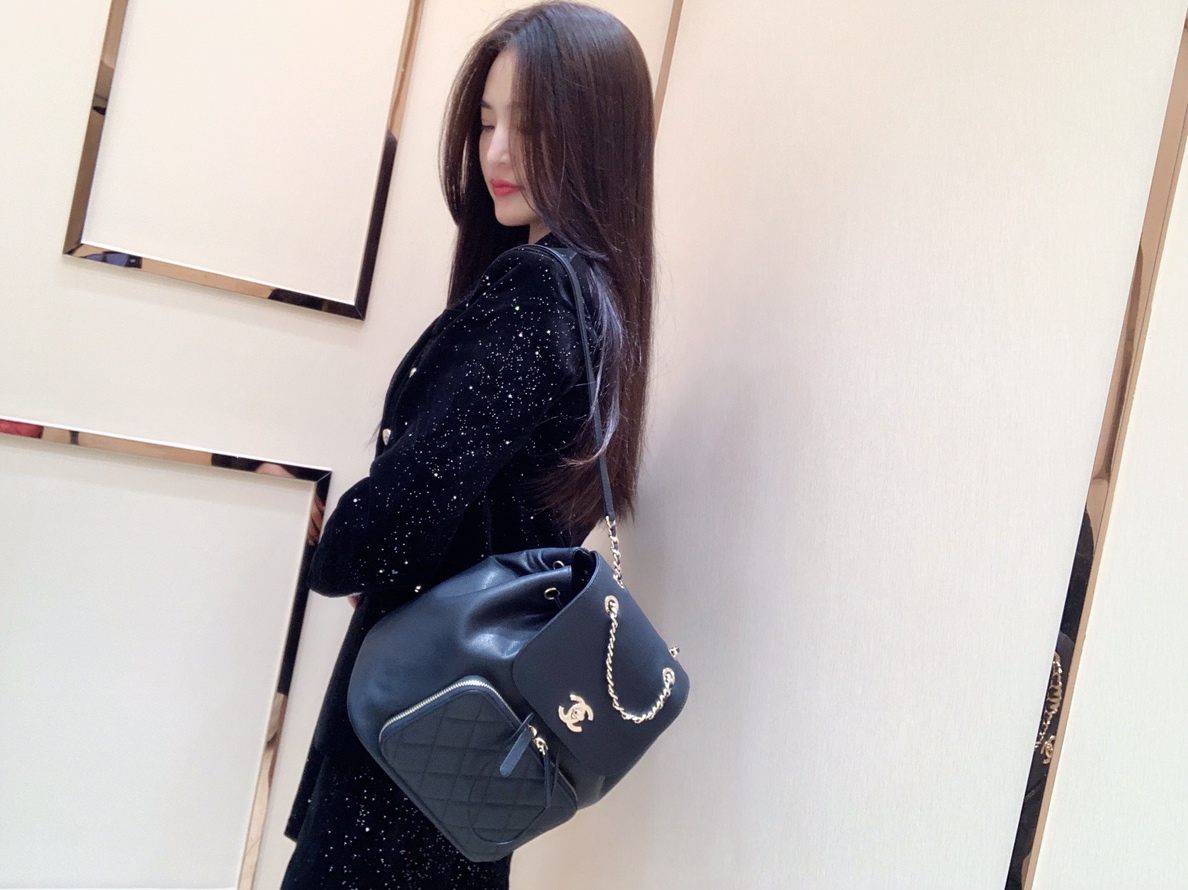 Ch@nel Backpack -25x24.5x17CM