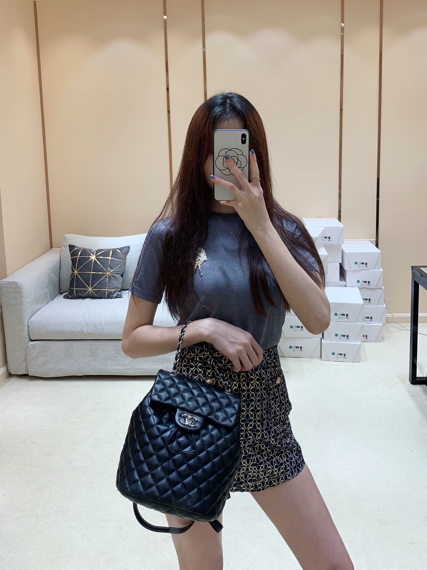 Ch@nel Backpack -20x25x1CM