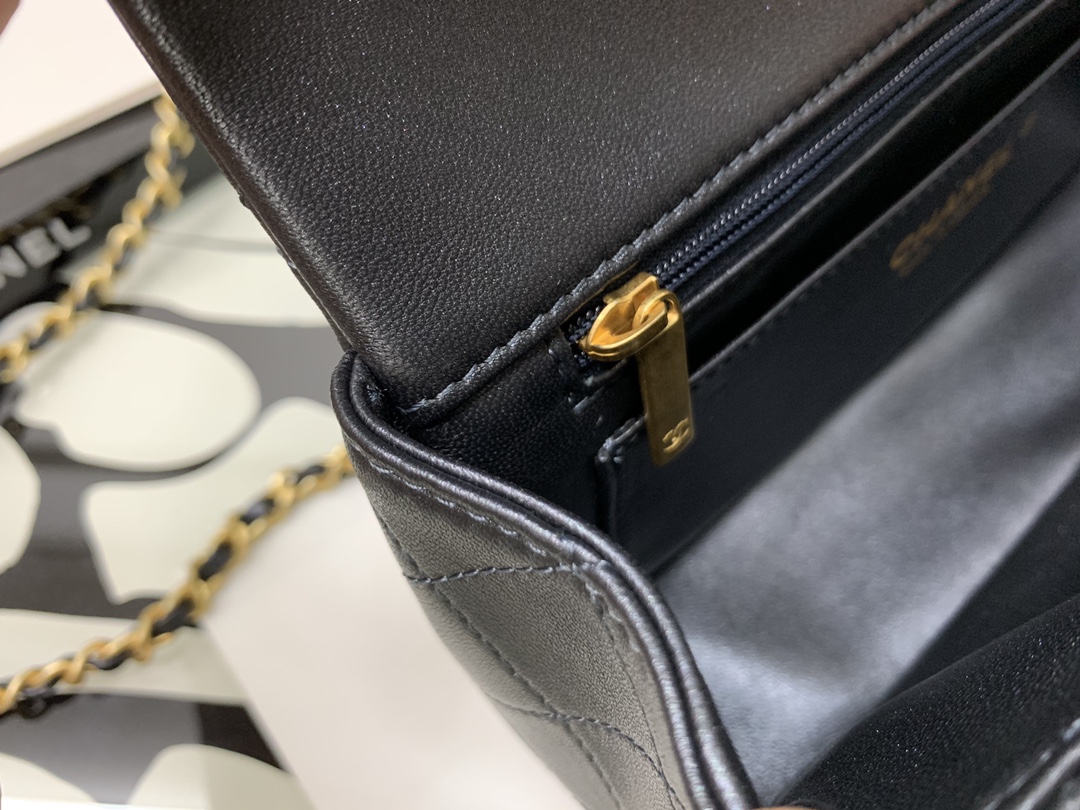 Ch@nel Flap Bag-20*13*9CM