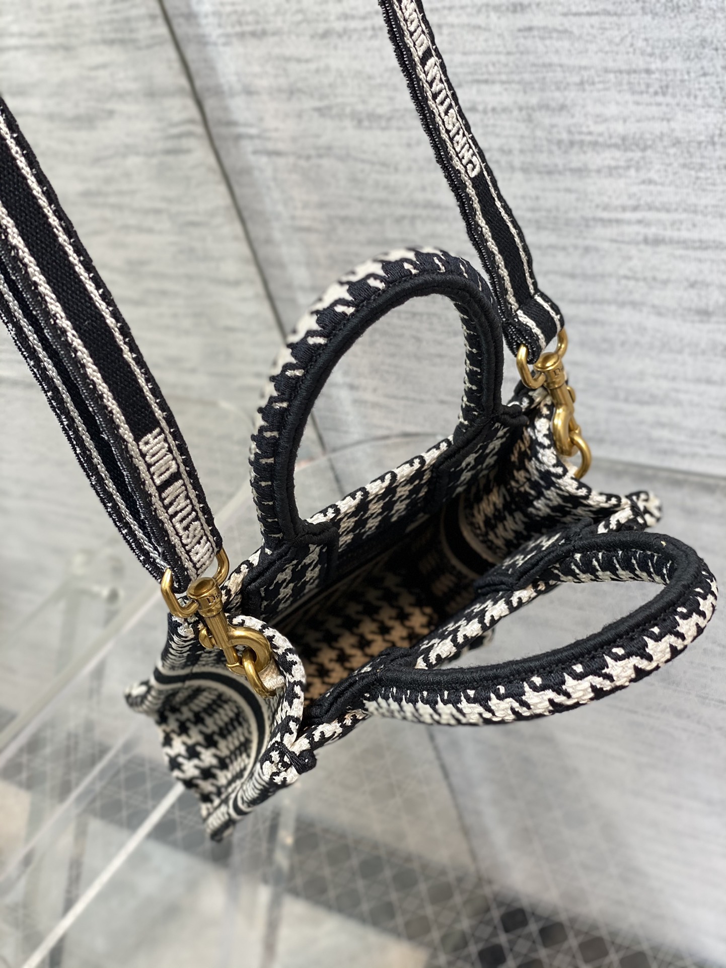 D*or mini book tote-13.5*5*18cm