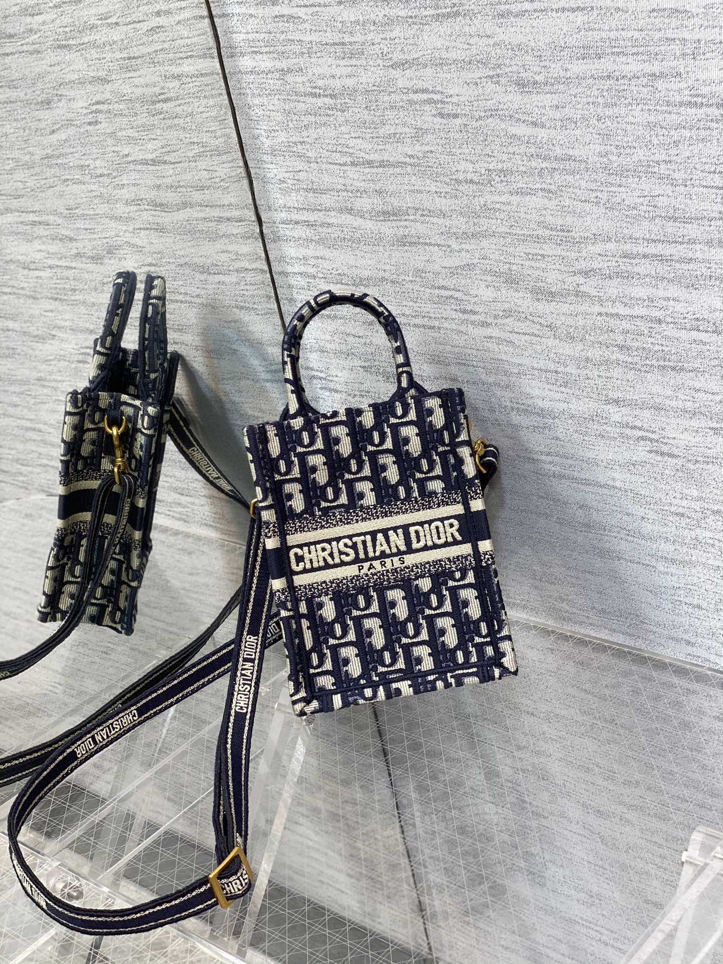 D*or mini book tote-13.5*5*18cm