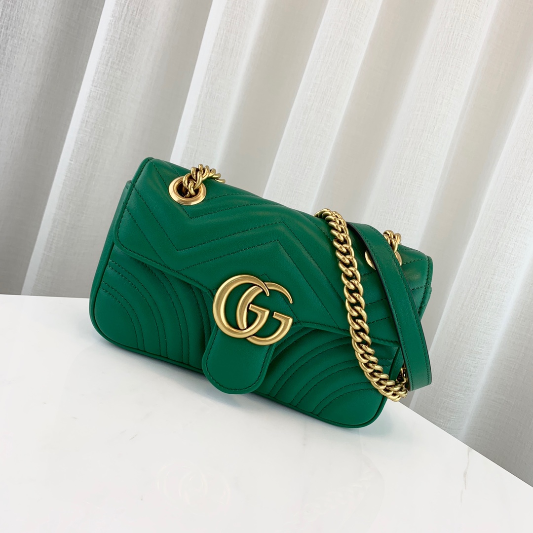 G*u*i marmont bag-14*23*6cm