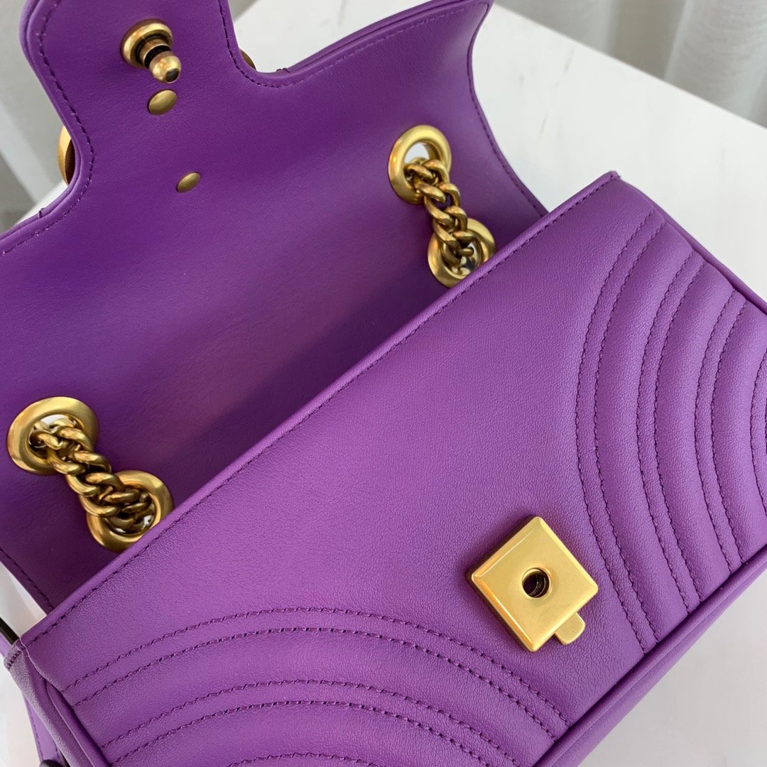 G*u*i marmont bag-14*23*6cm