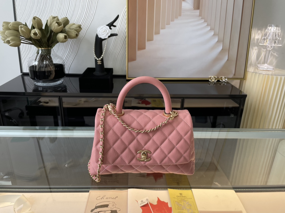 Ch@nel Coco Handlebag-23CM