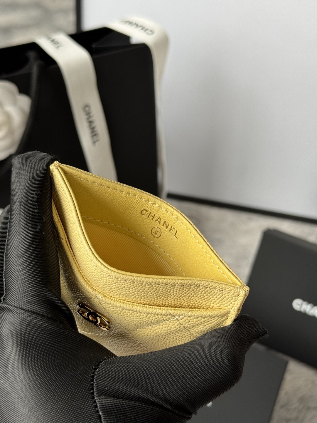 Ch@nel Card Holder-7.5*11.2*0.5CM