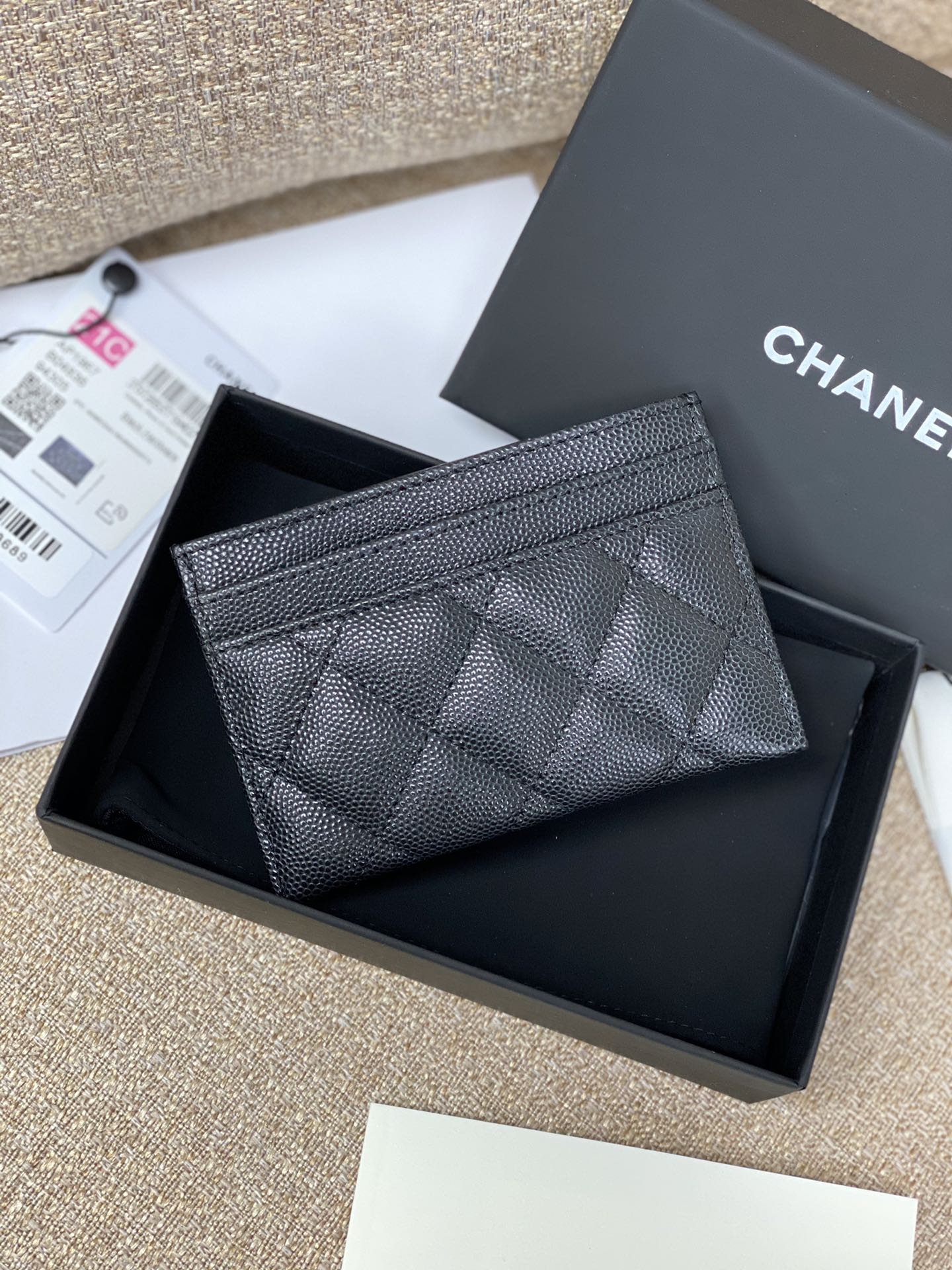 Ch@nel Card Holder-7.5*11.2*0.5CM