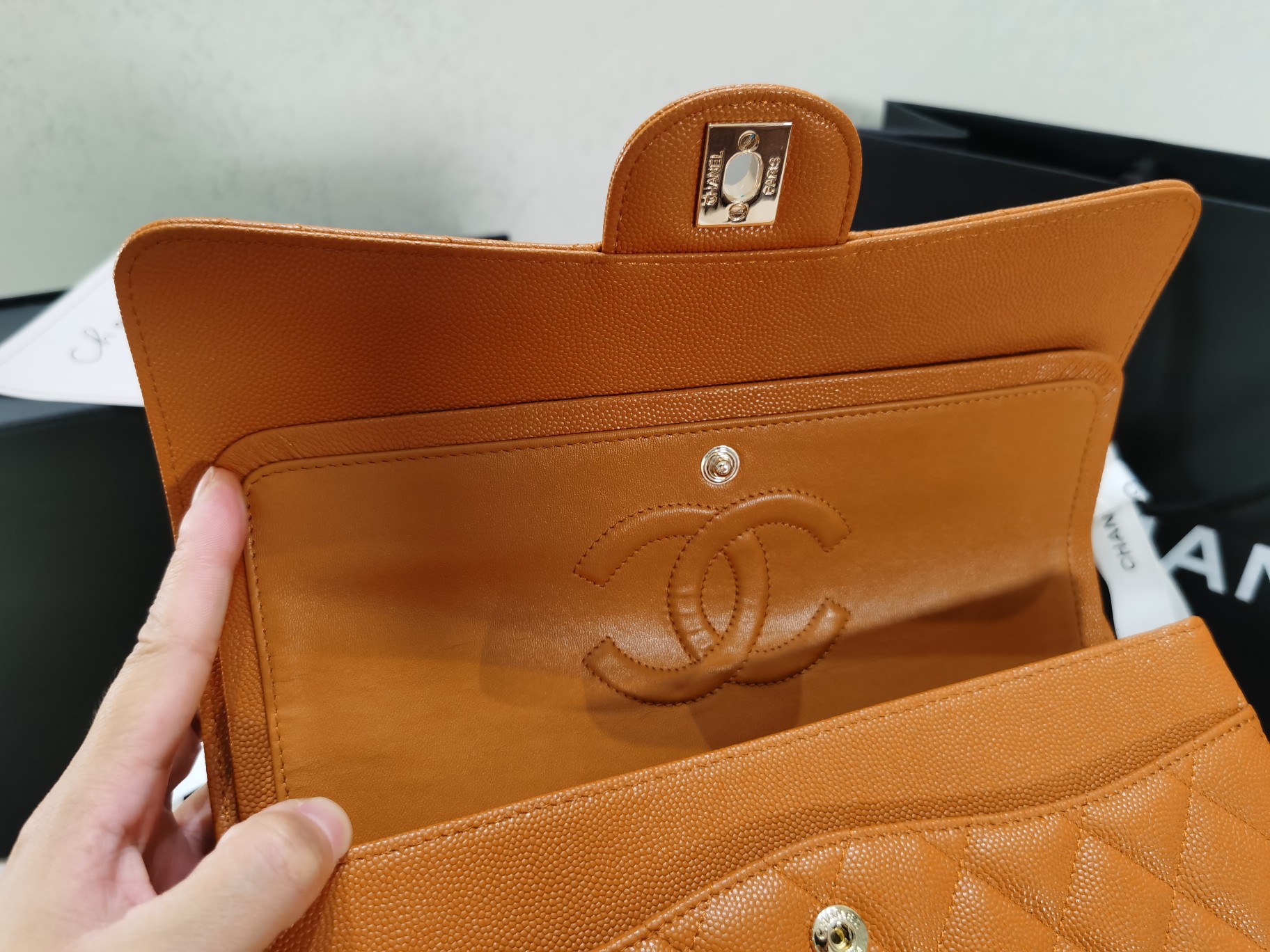 Ch@nel Flap Bag-25CM