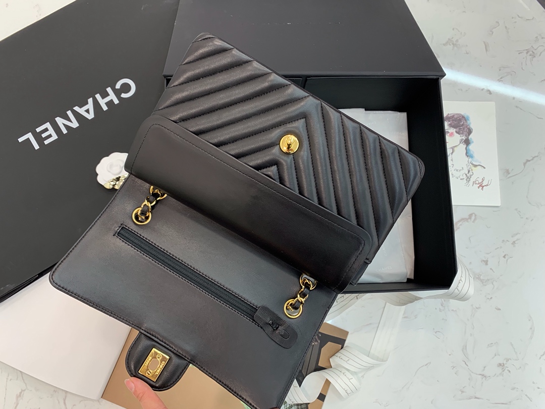 Ch@nel Flap Bag-25CM