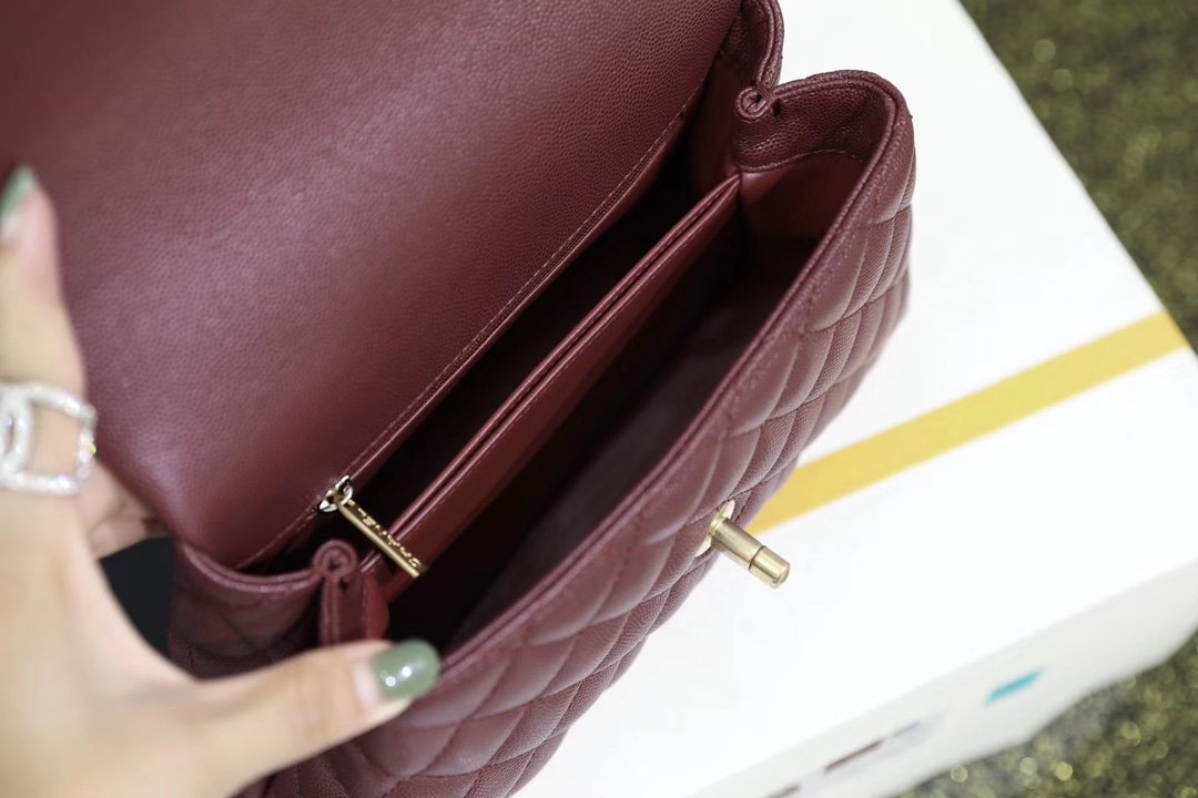 Ch@nel Coco Handlebag-23CM