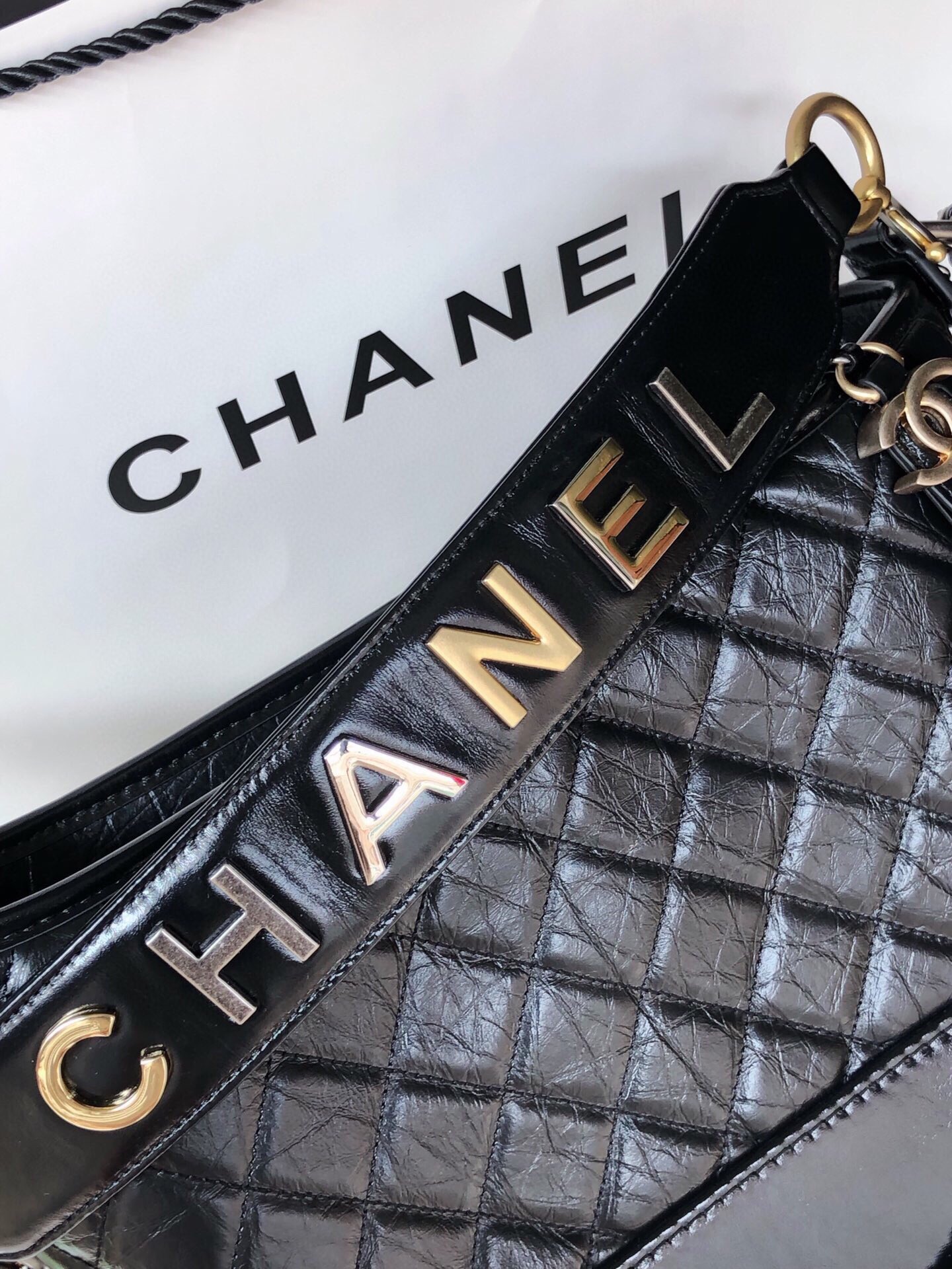 Ch@nel Large Gabrielle Handbags-28CM