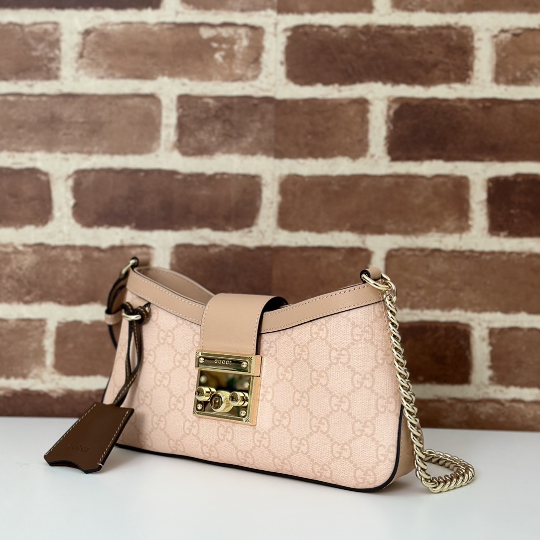 Gvc*1 Padlock Small Shoulder Bag-23.5*15*6CM