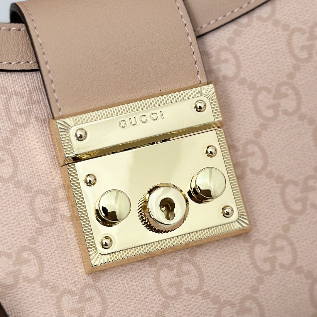 Gvc*1 Padlock Small Shoulder Bag-23.5*15*6CM