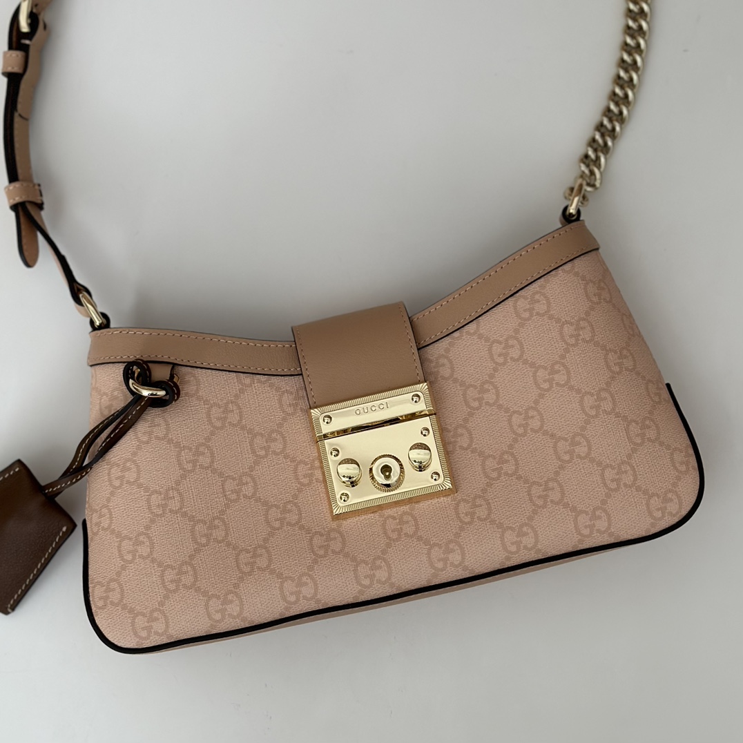Gvc*1 Padlock Small Shoulder Bag-23.5*15*6CM