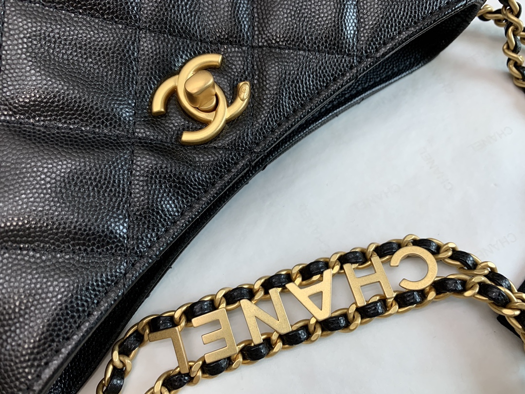 Ch@nel Hobo Bag-19x16x8CM