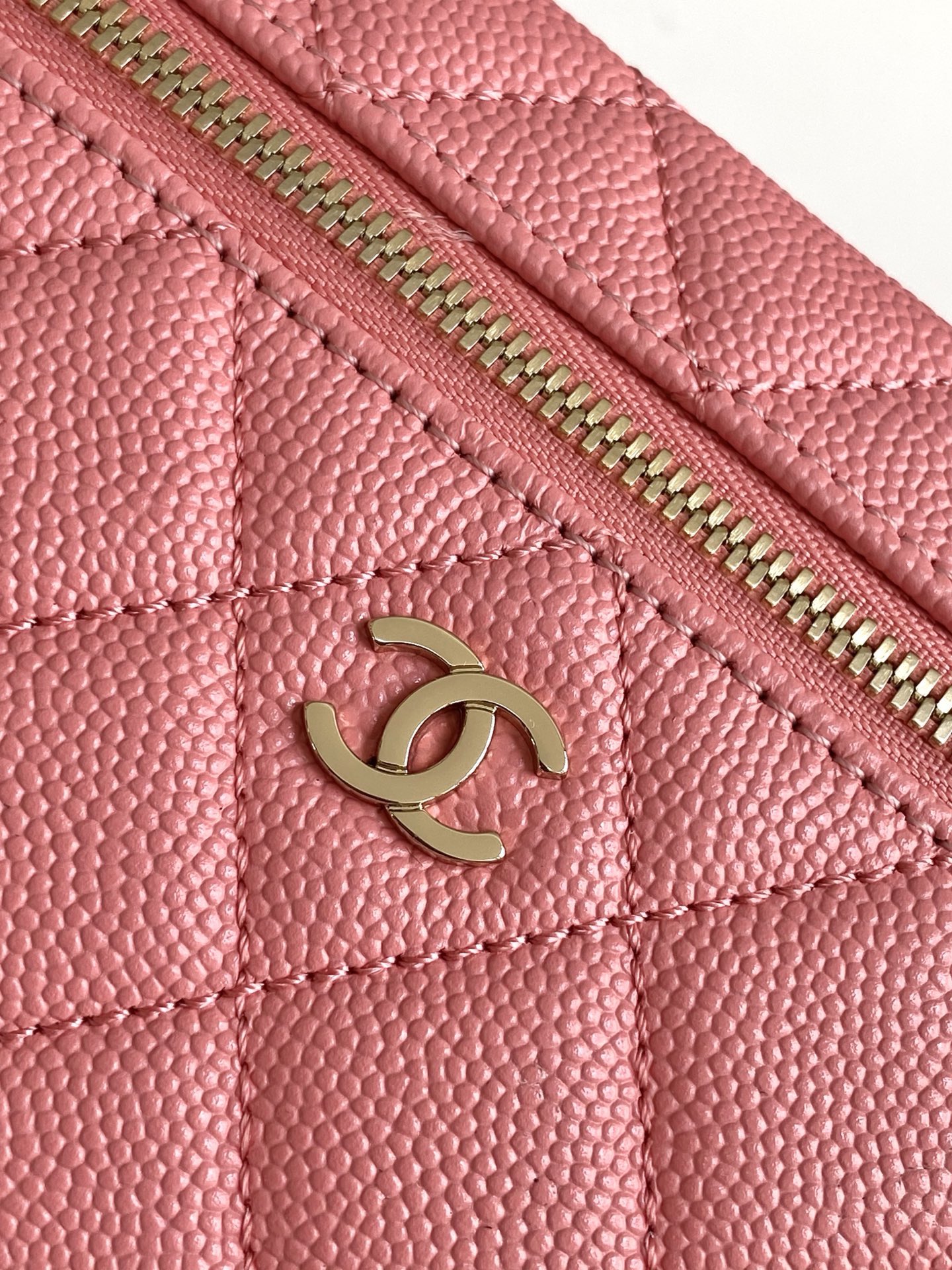 Ch@nel Cosmetic Bag-Caviar-18CM
