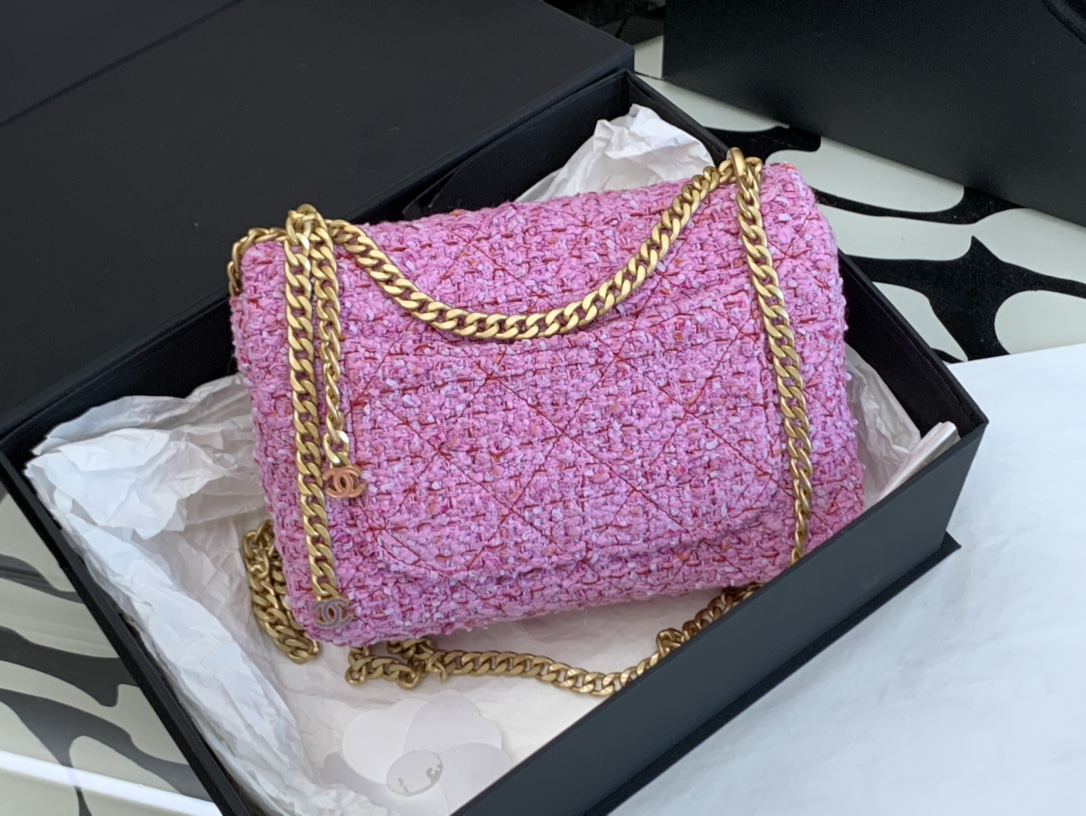 Ch@nel Flap Bag-21*14.5*5CM