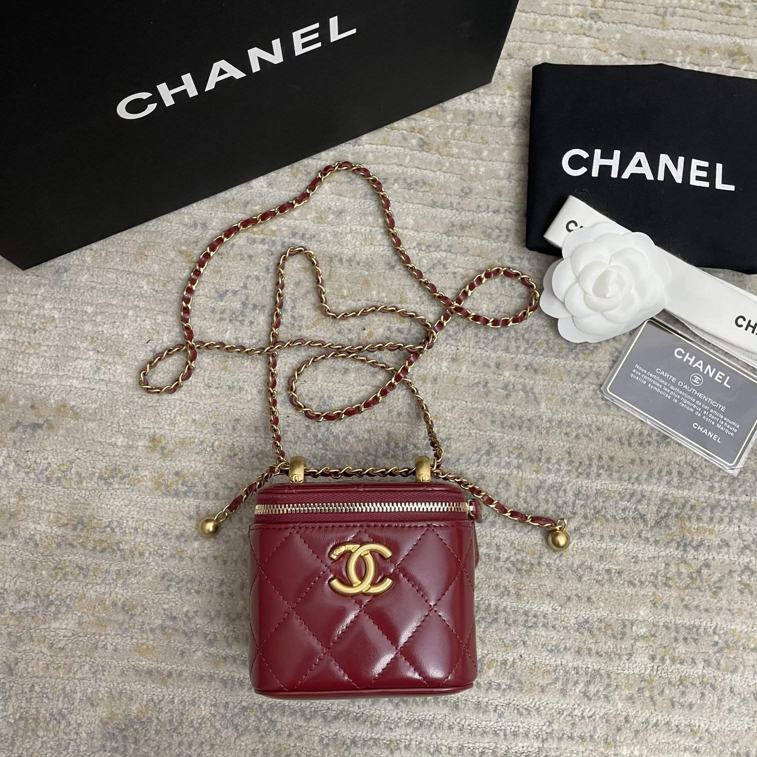 CHANLE Cosmetic Bag-11*8.5*7CM