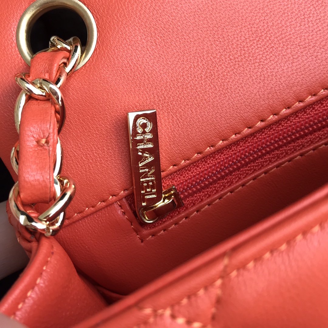 Ch@nel Flap Bag-17CM