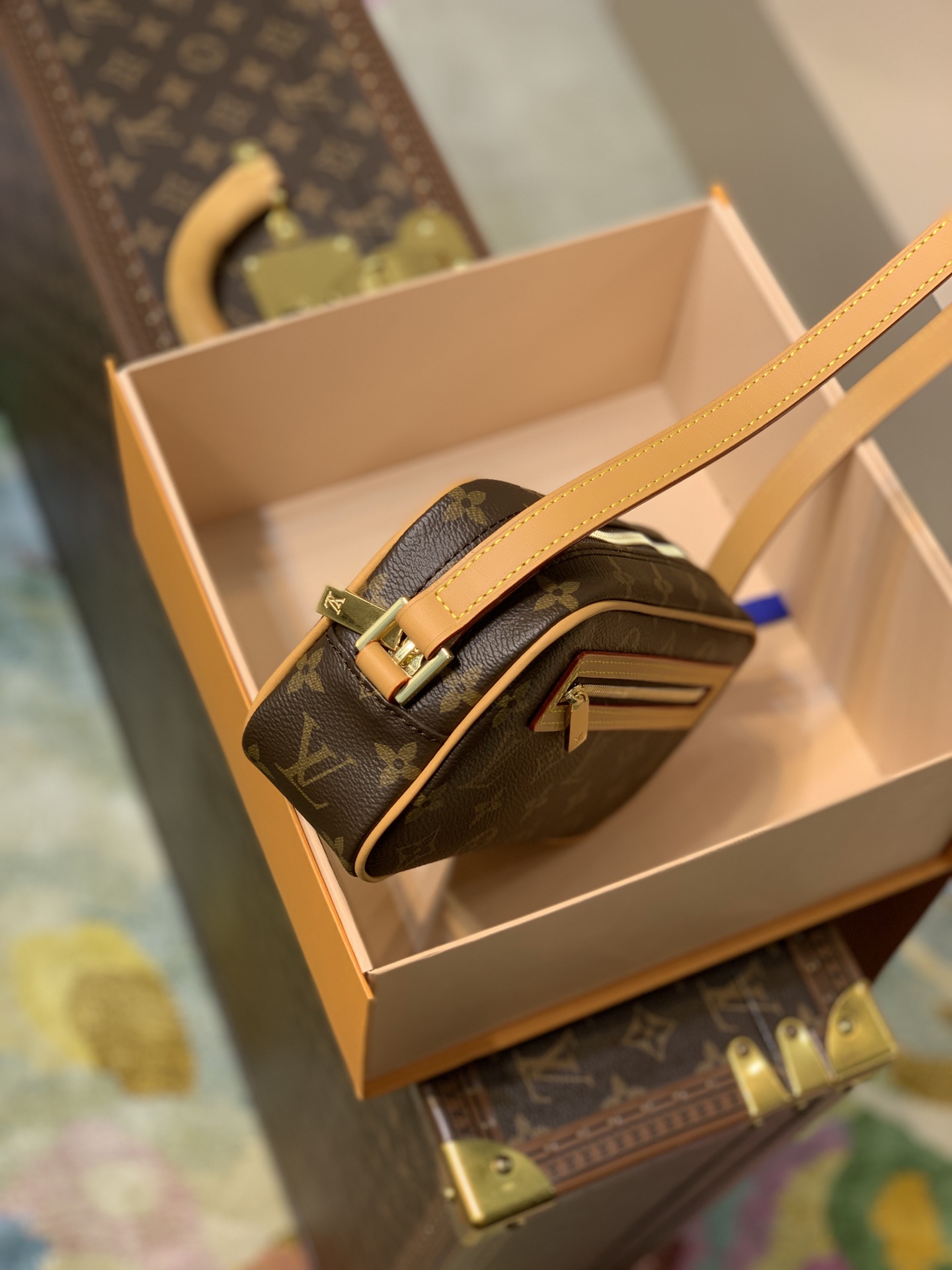 l0*is V*t0n vintage handbags -21.5x12.5x6.5cm