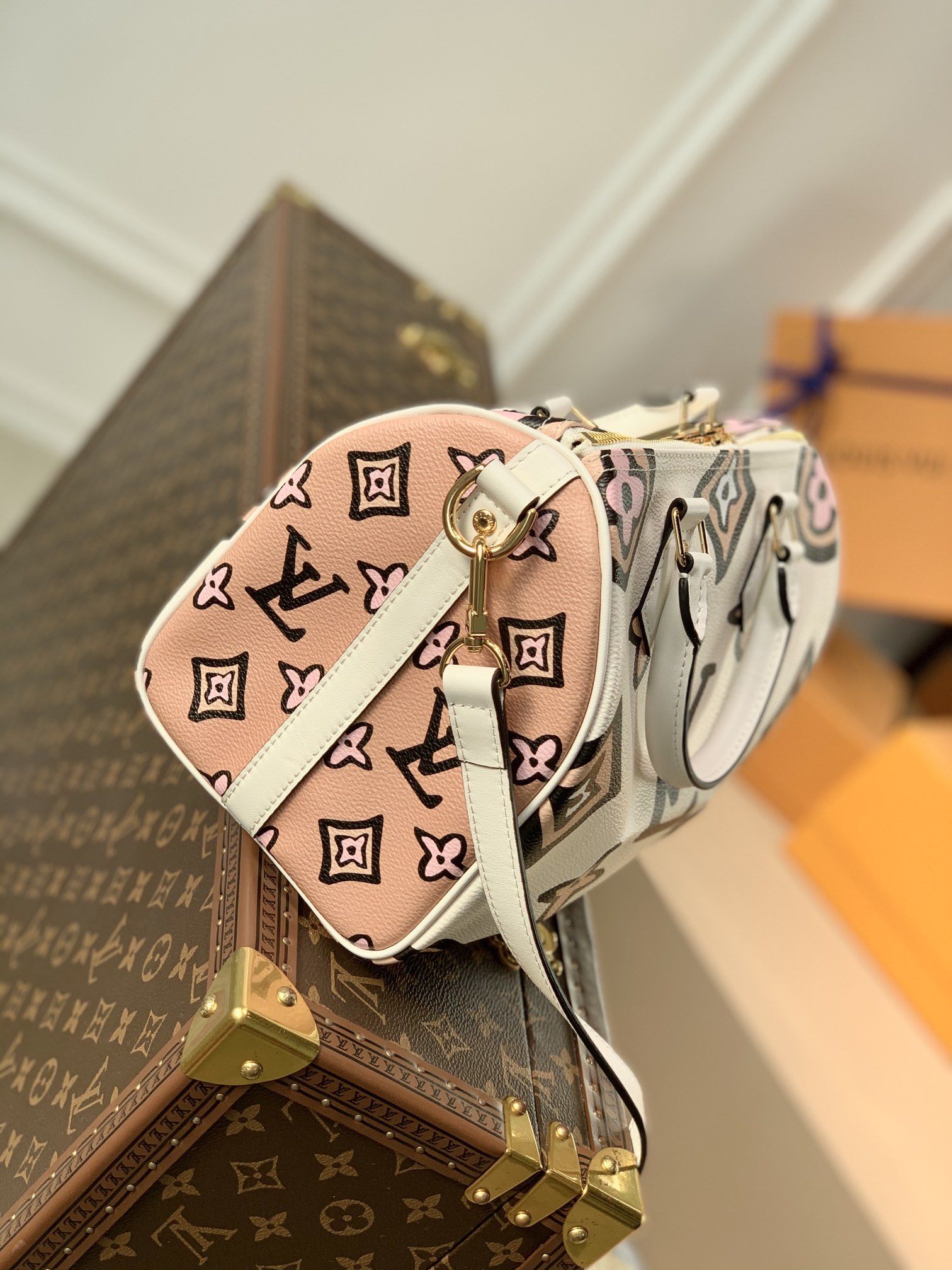 l0*is V*t0n wild at heart speedy bandoulière 25-25*19*15cm