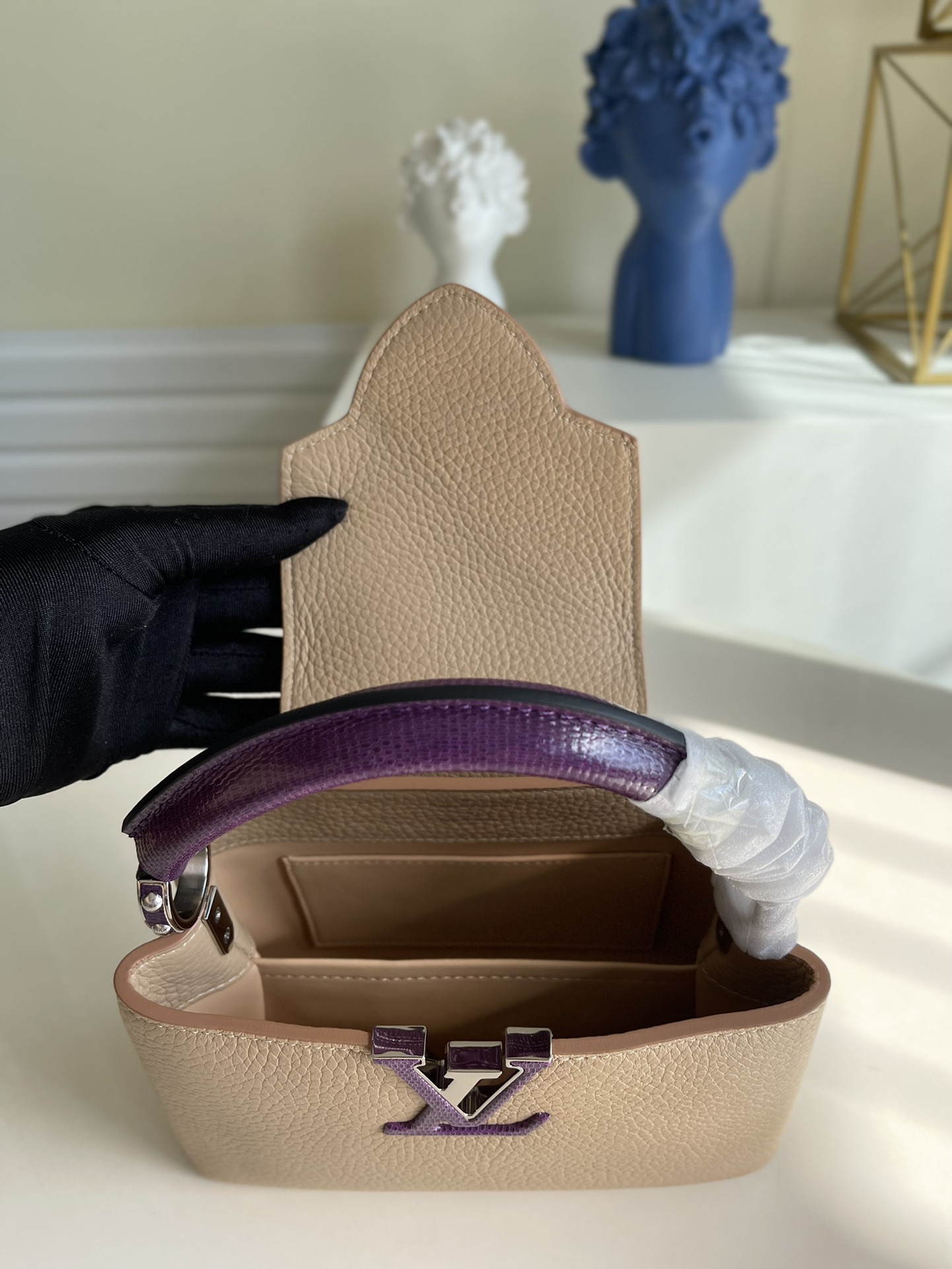 l0*is V*t0n mini capucines handlebag-21*14*8cm