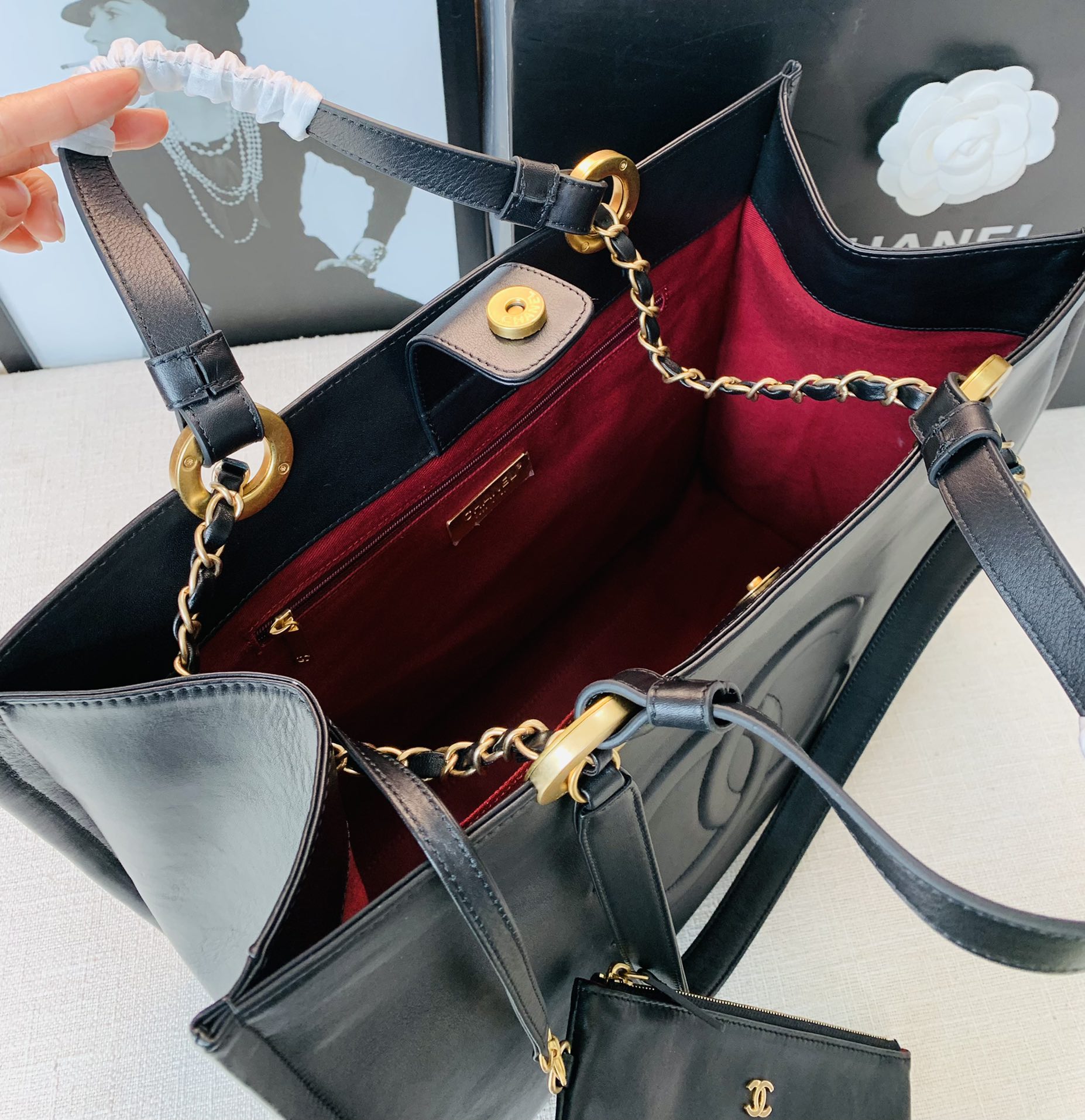 Ch@nel Tote-33*23*10CM