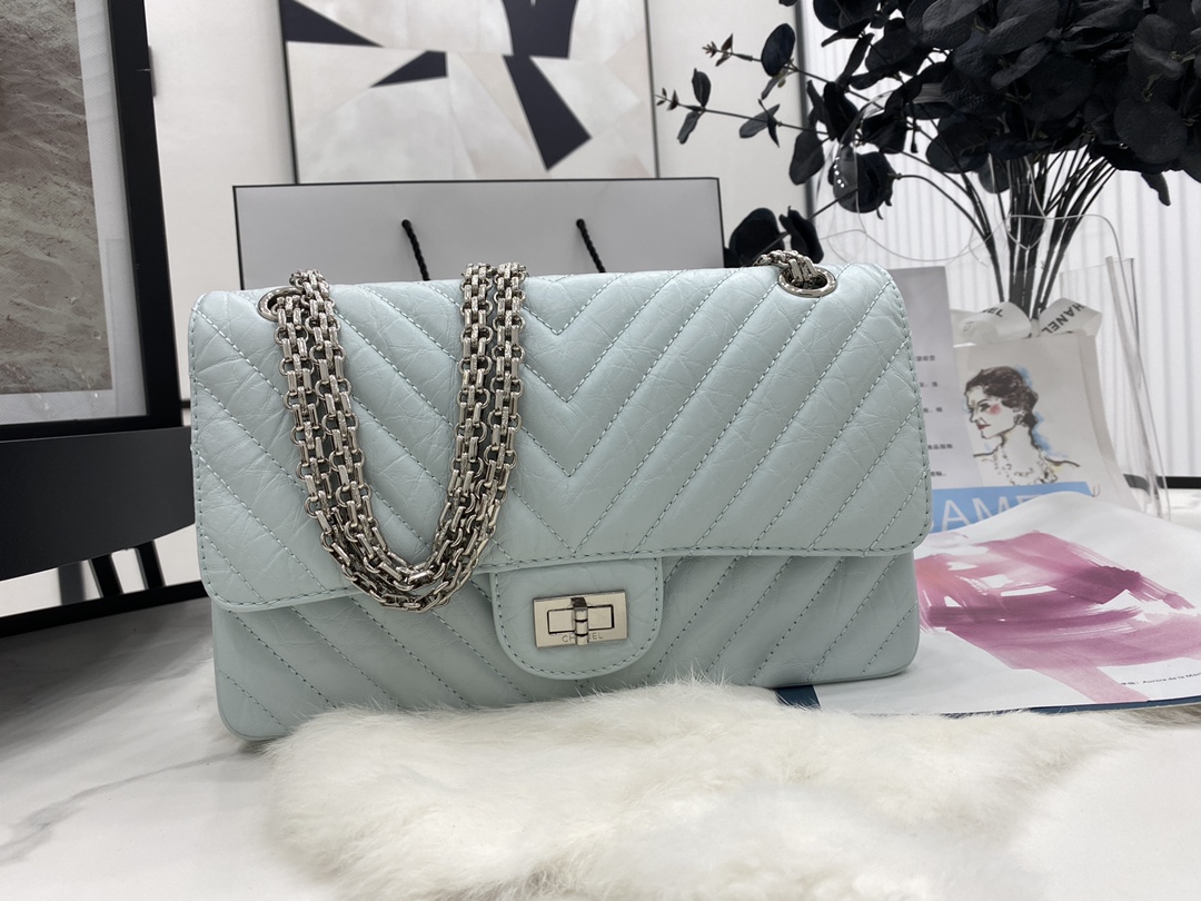 Ch@nel Reissue 2.55 Flap Bag -25CM