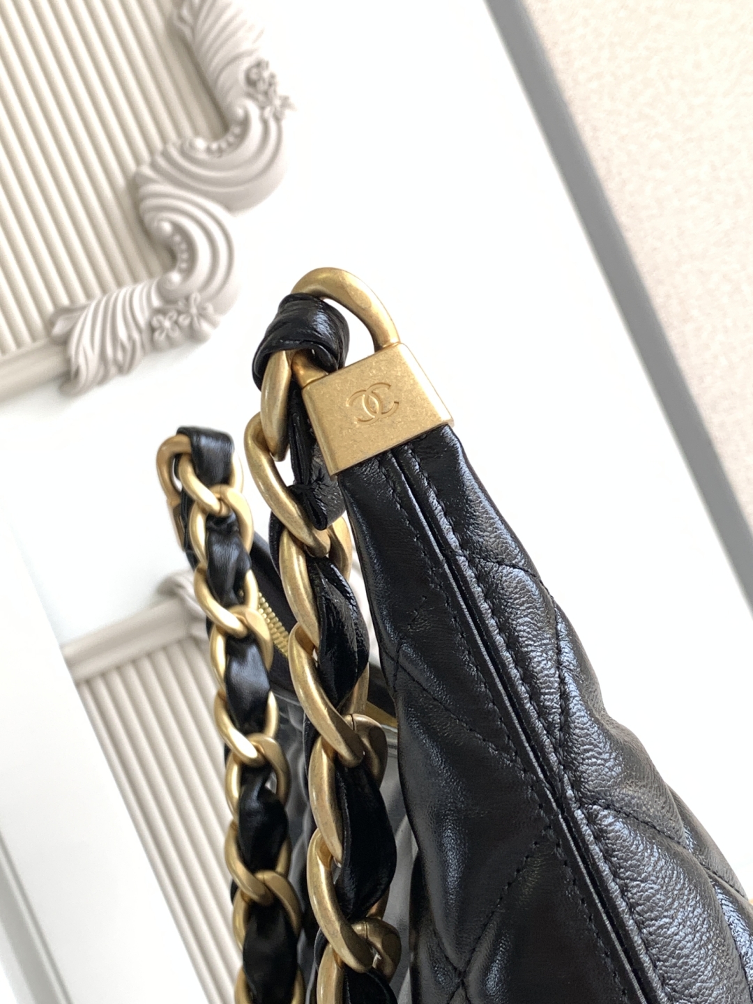 Ch@nel 2025SS Hobo Bag-32x30x12CM