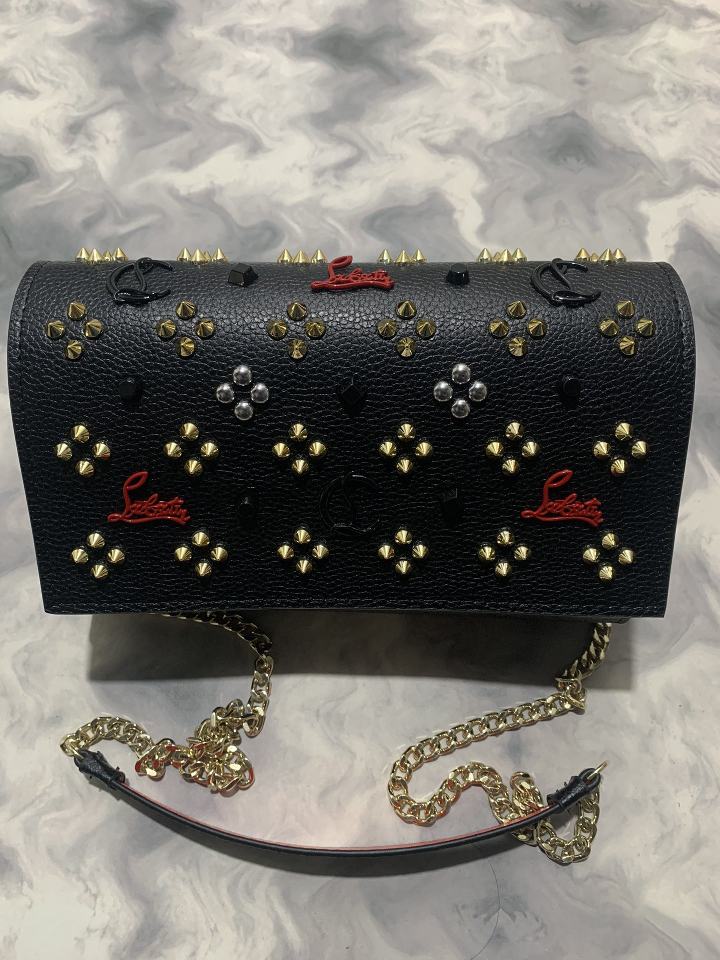 Chr1st1an louboutin bag-14*23*5cm