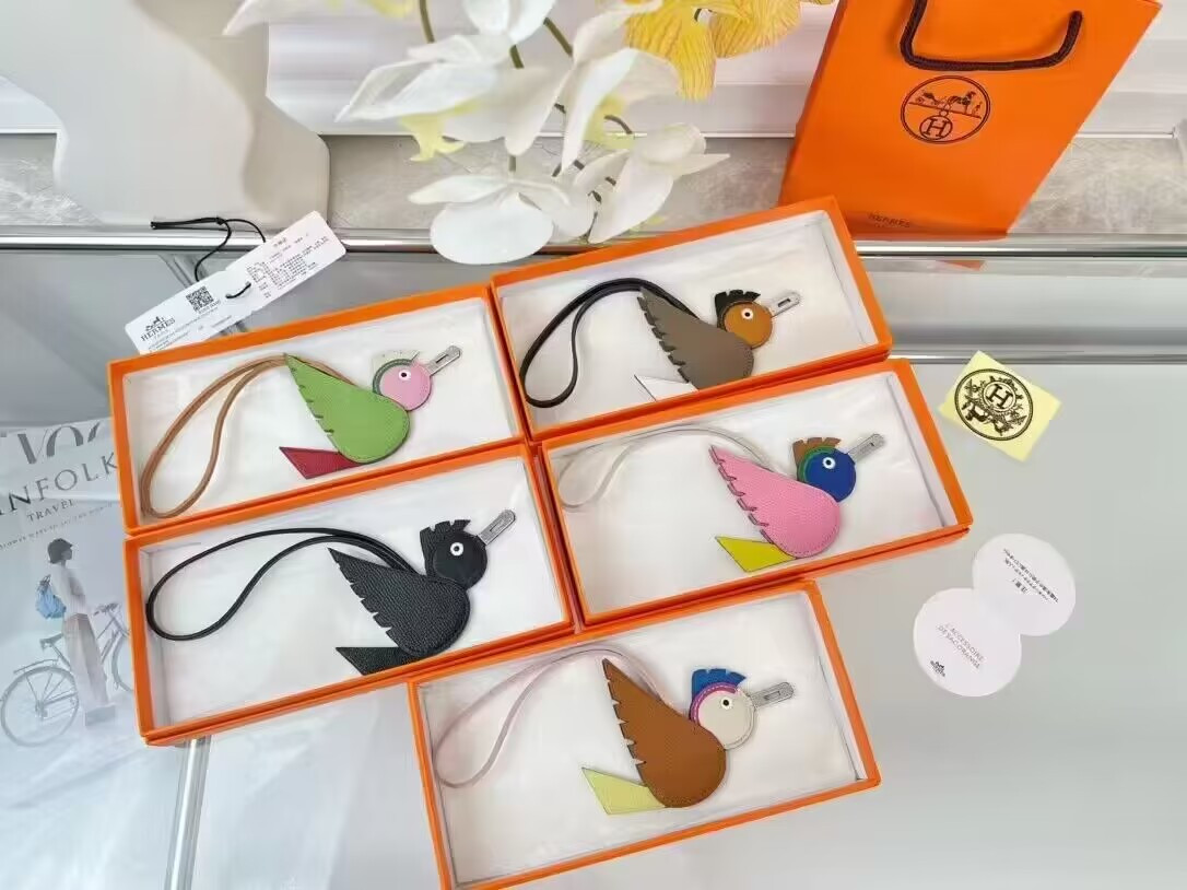 H**mes bag charm