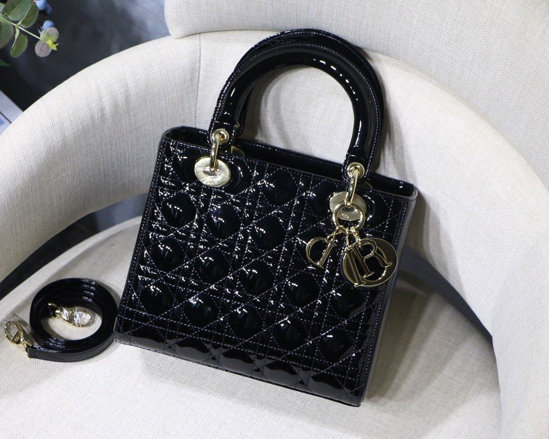 lady D*or handle bag-24cm