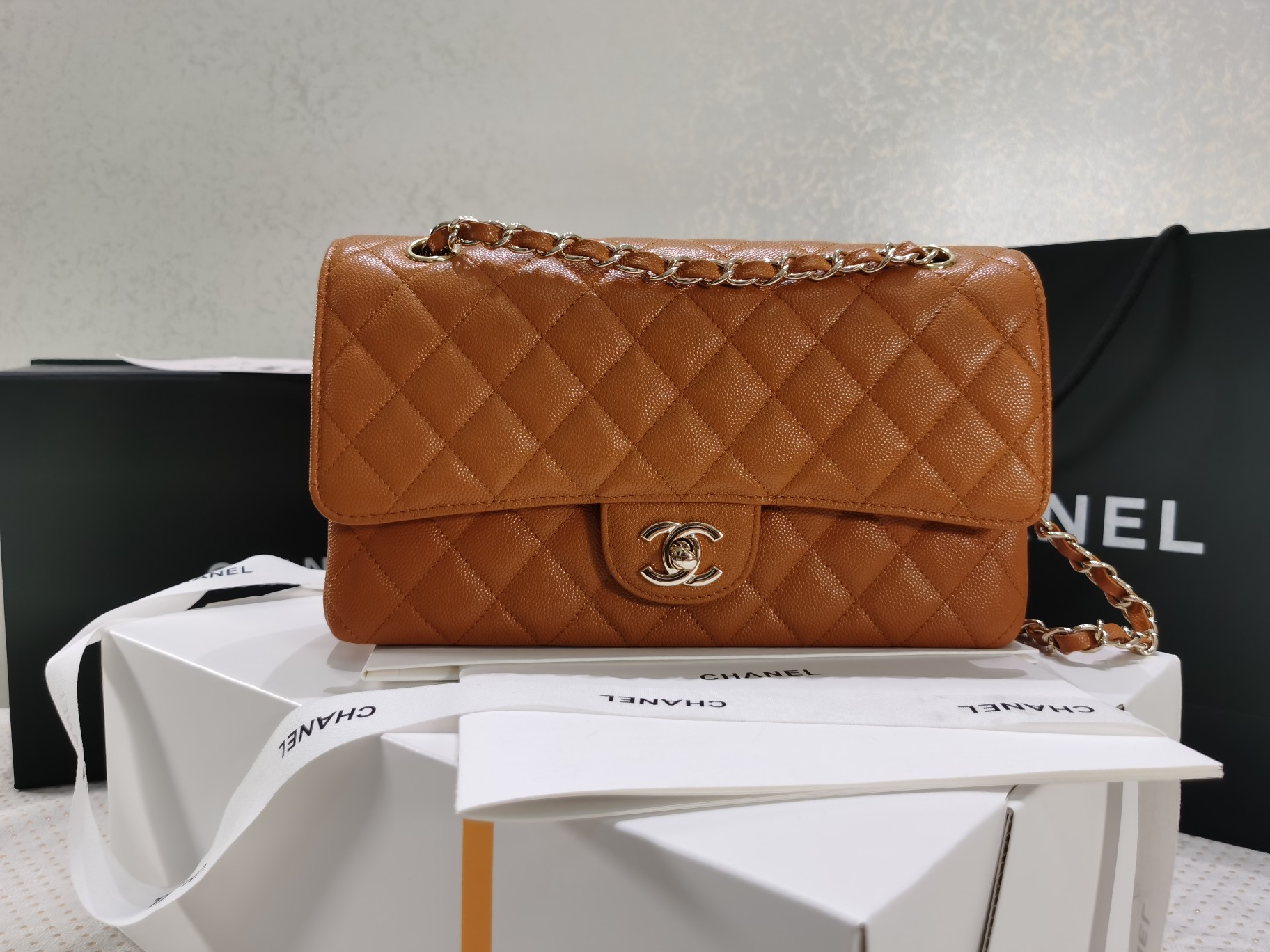 Ch@nel Flap Bag-25CM