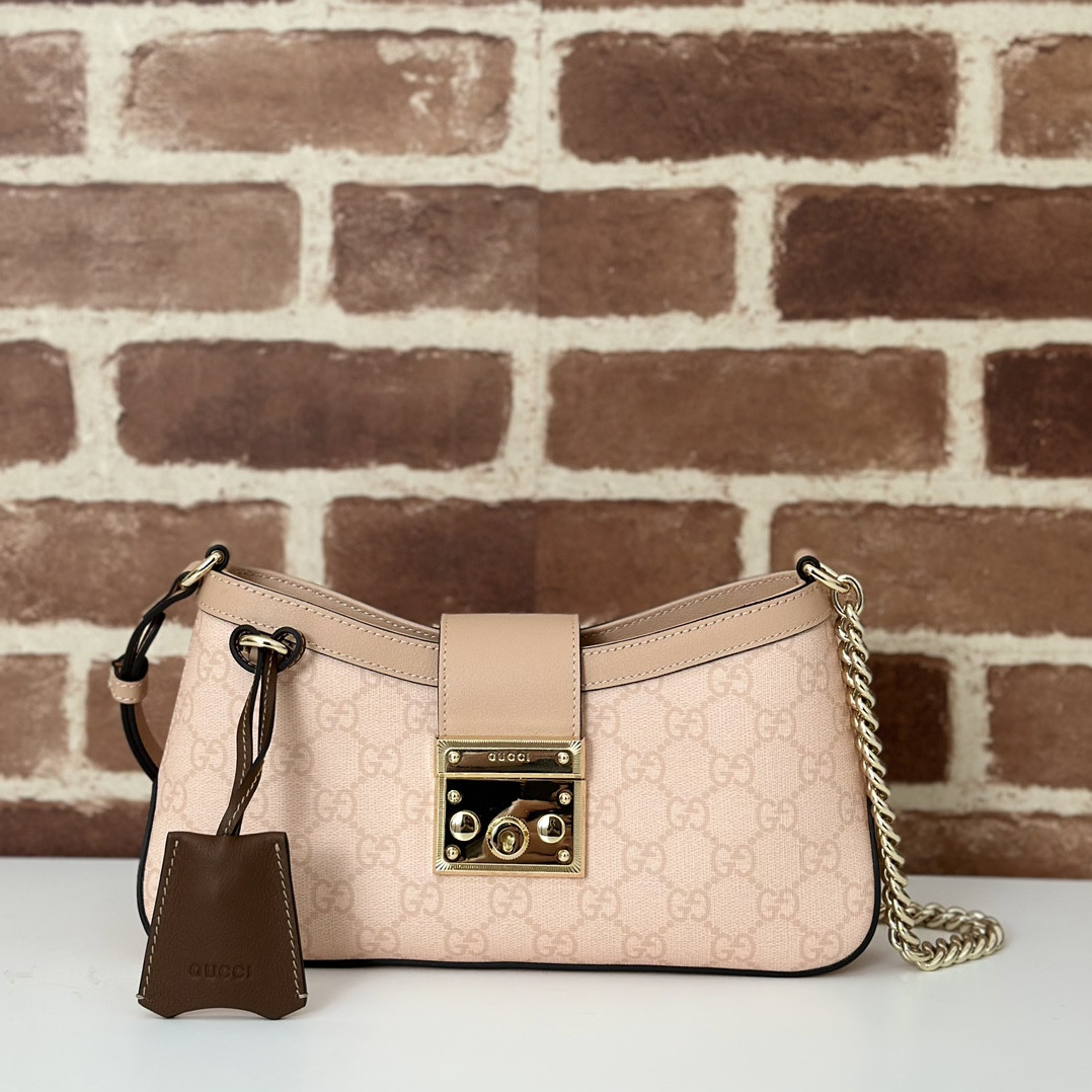 Gvc*1 Padlock Small Shoulder Bag-23.5*15*6CM