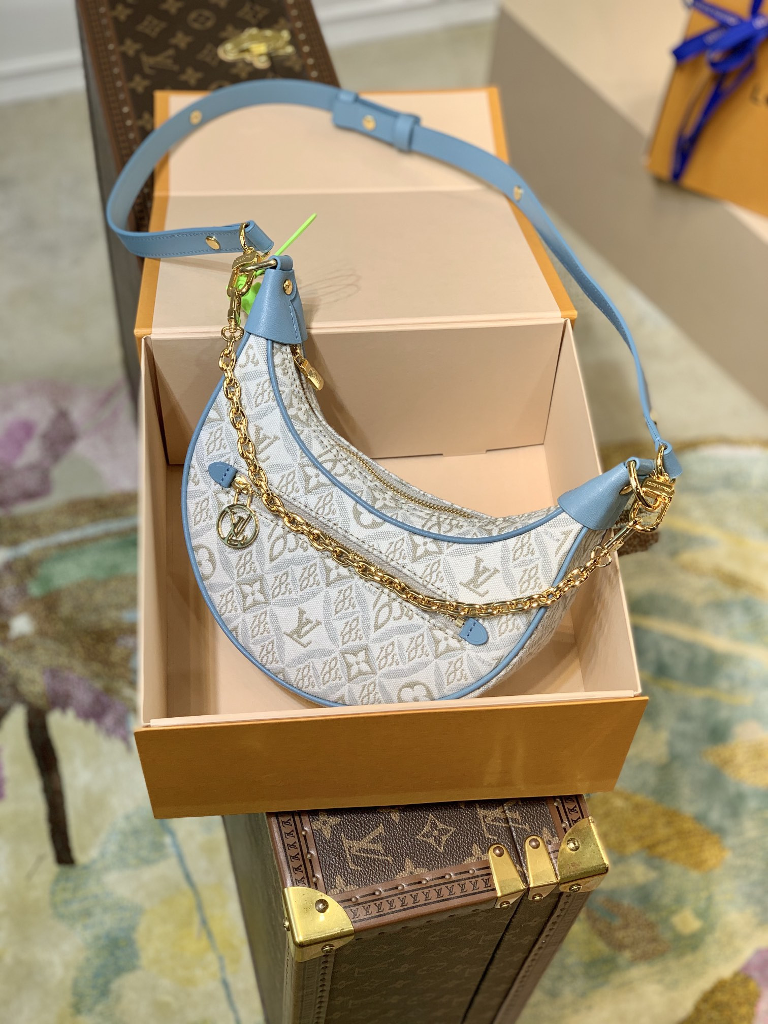 l0*is V*t0n loop handbags-m40511-23*13*6cm