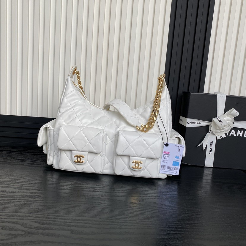 Ch@nel 2025SS Hobo Bag-33*15*30CM
