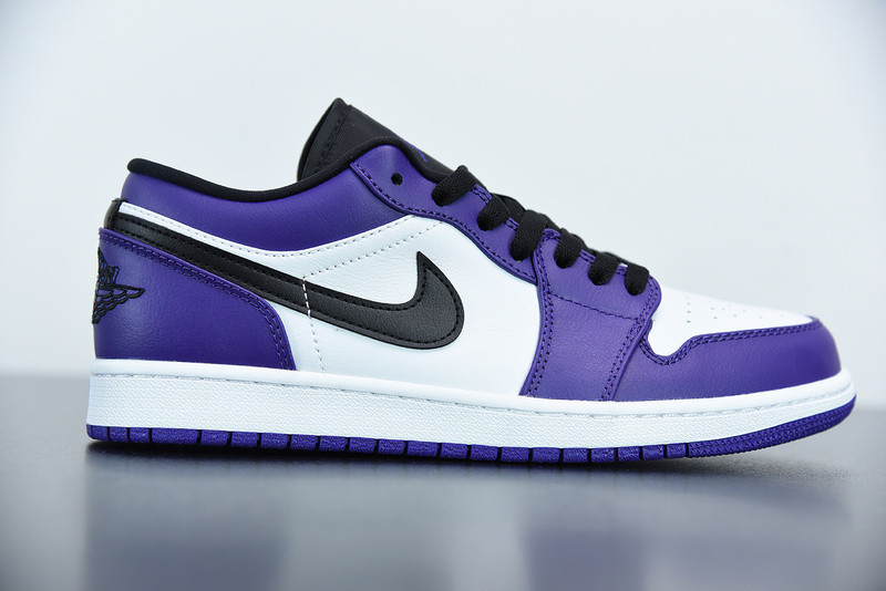 AIR JORDAN 1 LOW ''COURT PURPLE'' 553558-500