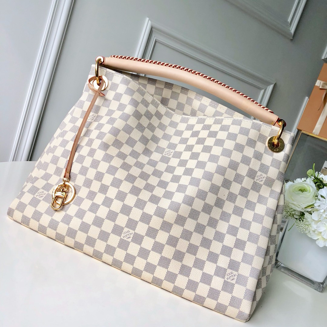 l0*is V*t0n artsy damier azur bag-46*32*24cm