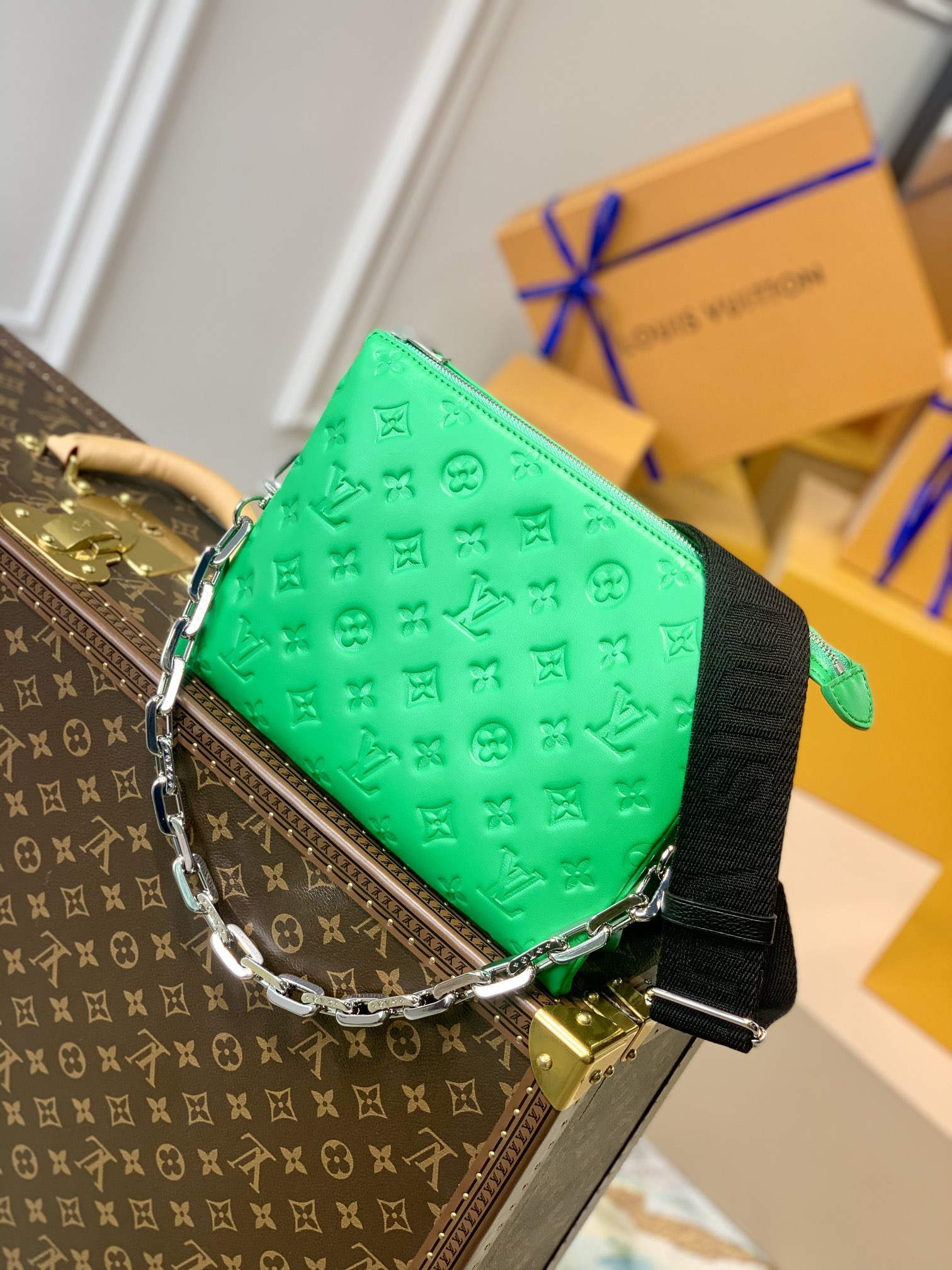 l0*is V*t0n coussin handbags-29.5×13.5×21cm