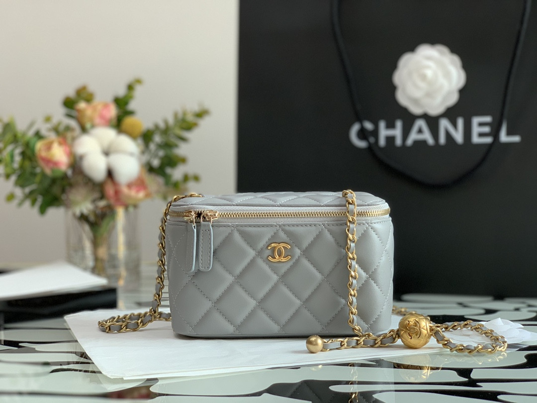 Ch@nel Cosmetic Bag-16.5×10×8CM