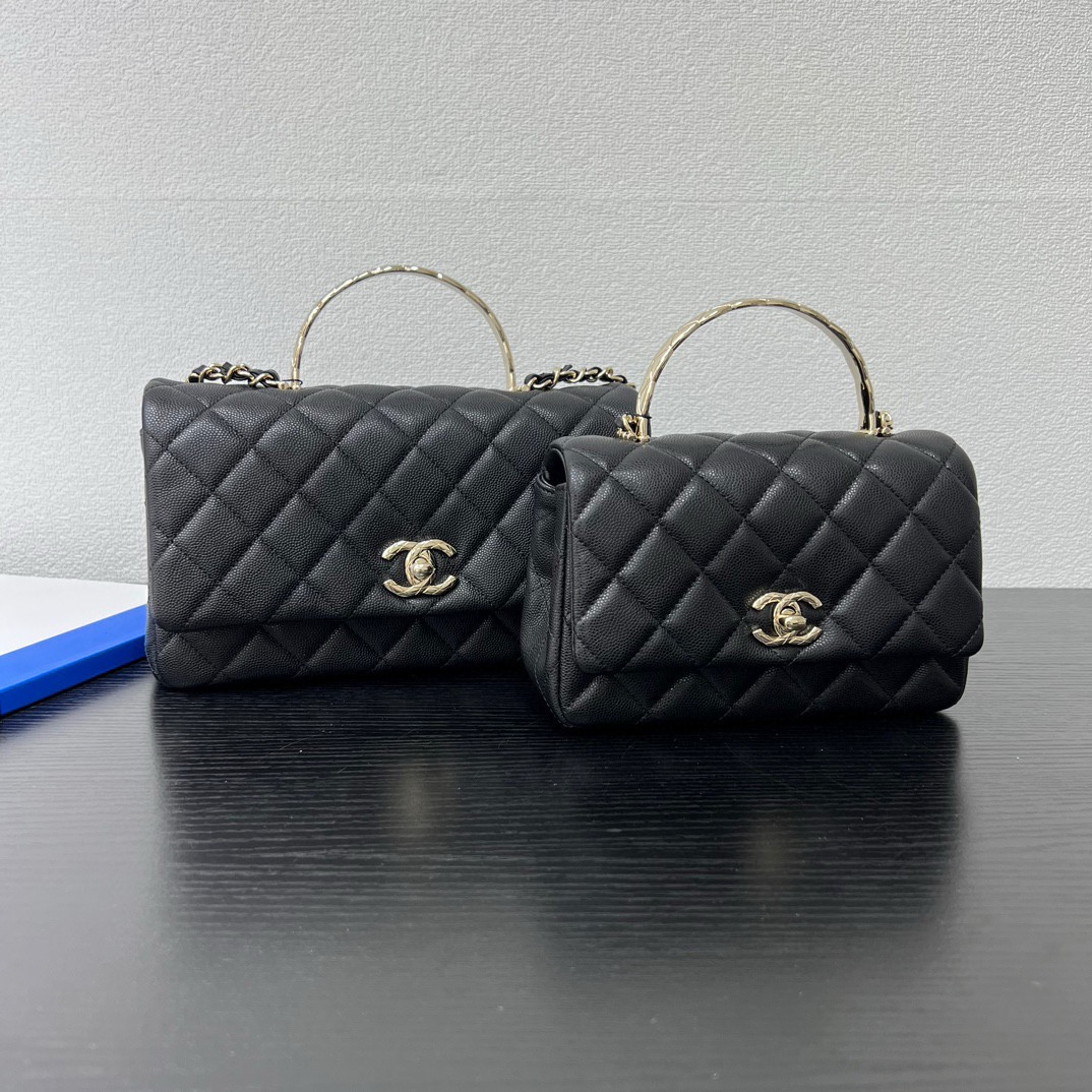 Ch@Nel 25s Coco Handle Bag-18&23CM