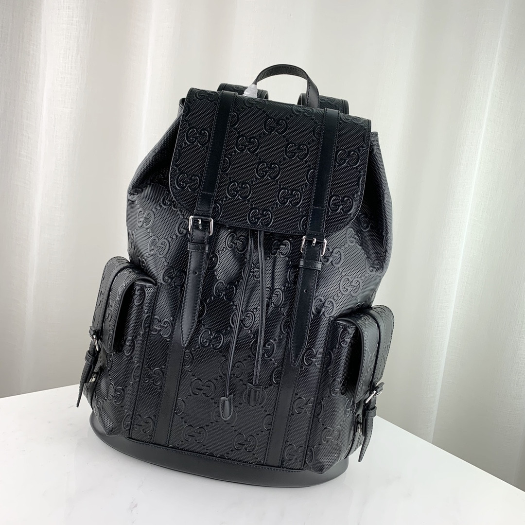 G*u*i gg embossed backpack-34*41*12